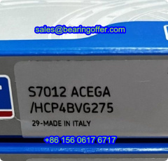 S7012ACEGA/HCP4BVG275 Spindle Bearing 60x95x18 Ball Bearing - Stock for Sale