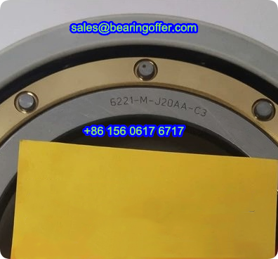 6221-M-J20AA-C3 Insulated Bearing 105x190x36 Ball Bearing - Stock for Sale