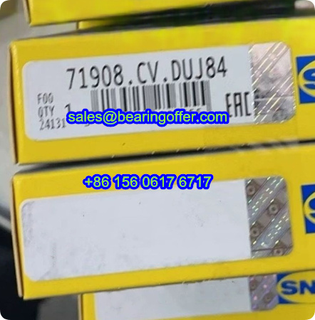 71908.CV.DUJ84 Spindle Bearing 71908CVDUJ84 Ball Bearing - Stock for Sale