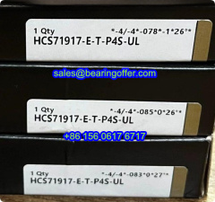 HCS71917-E-T-P4S-UL Spindle Bearing 85x120x18 Ball Bearing - Stock for Sale