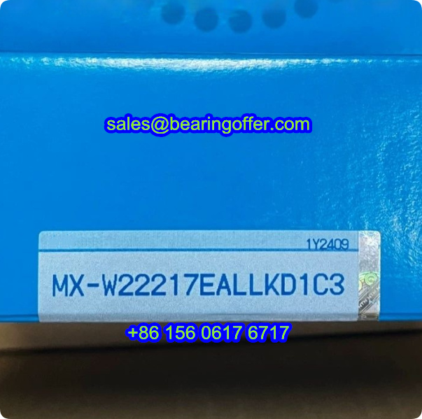 MX-W22217EALLKD1C3 Spherical Roller Bearing 85x150x51.5 Rolling Bearing - Stock for Sale