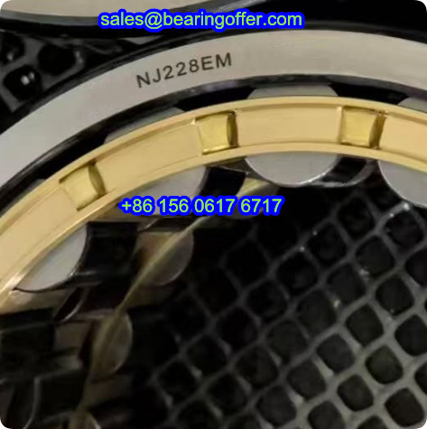 NJ228EM Cylindrical Roller Bearing 140x250x42 Rolling Bearing - Stock for Sale
