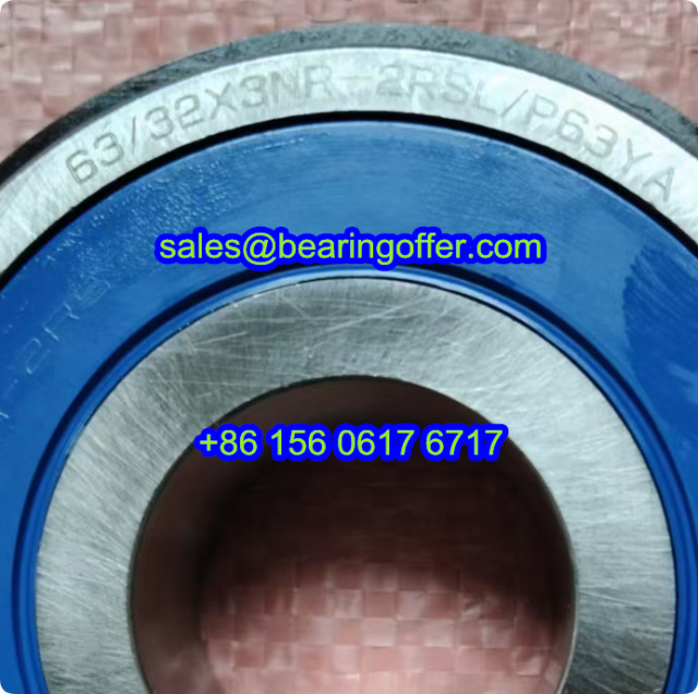 63/32X3NR-2RSL/P63YA Automobile Bearing 32x80x23 Ball Bearing 63/32X3NR-2RSL - Stock for Sale