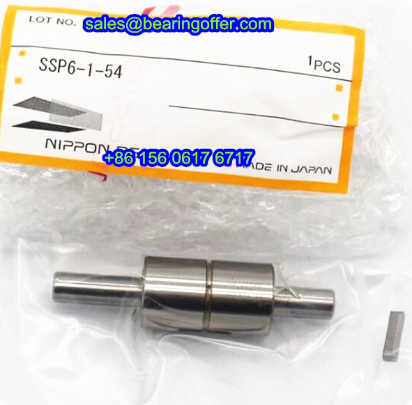 SSP6 Linear Ball Spline 6x14x25 Ball Spline Bearing SSP6-1-54 - Stock for Sale