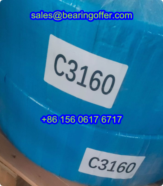 C3160 Toroidal Roller Bearing 300x500x160 Rolling Bearing C3160V - Stock for Sale