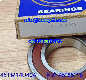 45TM14U40A Automobile Bearing 45x85x18 Ball Bearing 45TM14 - Stock for Sale