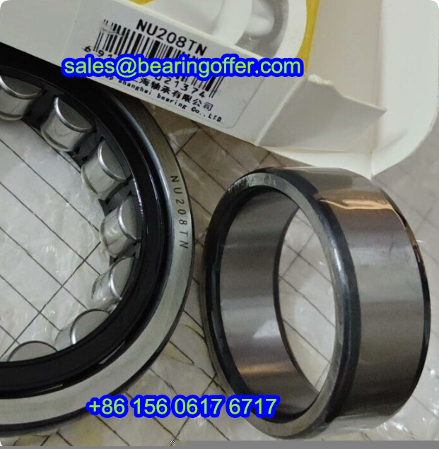 NU208TN Automobile Bearing 40*80*18 Roller Bearing NU208 - Stock for Sale