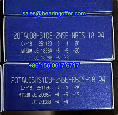 20TAU08HS1DB-2NSE-NBCS-18 P4 Ball Screw Support Bearing 20TAU08 Ball Bearing - Stock for Sale