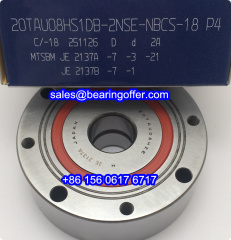 20TAU08HS1DB-2NSE-NBCS-18 P4 Ball Screw Support Bearing 20TAU08 Ball Bearing - Stock for Sale