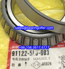91122-5LJ-003 Differential Bearing 56x92x21.5 Roller Bearing - Stock for Sale