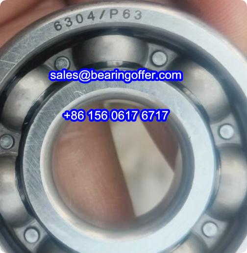 6304/P63 Deep Groove Ball Bearing 20x52x15 Rolling Bearing - Stock for Sale