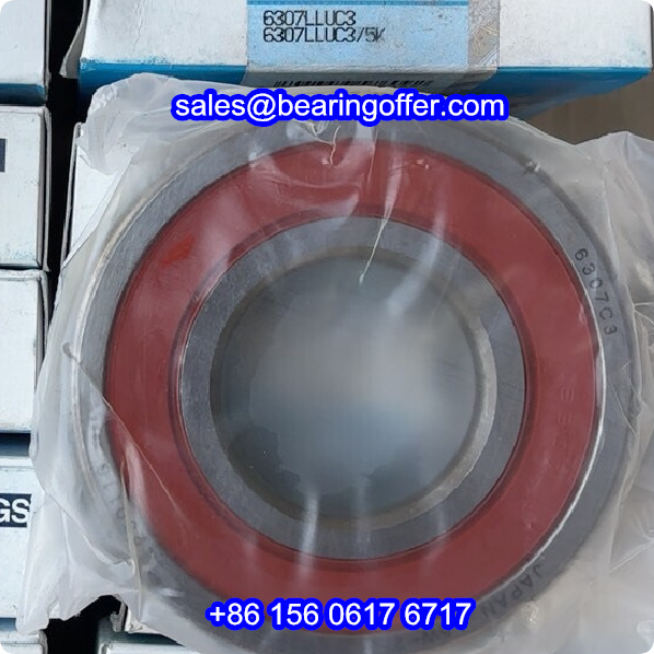 6307LLUC3 Deep Groove Ball Bearing 6307C3 Rolling Bearing 6307LLUC3/5K ...