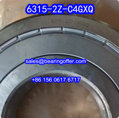 6315-2Z/C4GXQ Deep Groove Ball Bearing 75x160x37 Rolling Bearing 6315-2Z-C4GXQ - Stock for Sale