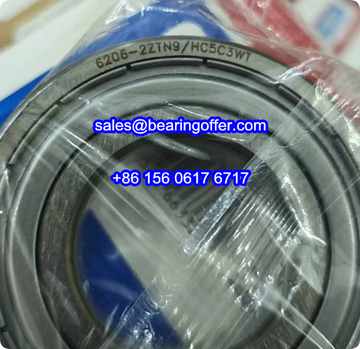 6206-2ZTN9/HC5C3WT Deep Groove Ball Bearing 30x62x16 Ceramic Balls - Stock for Sale