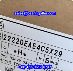22220EAE4C5X29 Spherical Roller Bearing 100x180x46 Rolling Bearing - Stock for Sale