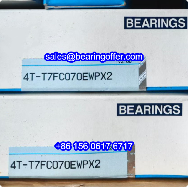 4T-T7FC070EWPX2 Tapered Roller Bearing 70*140*39 Roller Bearing - Stock for Sale