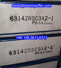 6314ZRSC3X2-1 Automobile Bearings 6314ZRSC3 X2-1 Ball Bearing - Stock for Sale