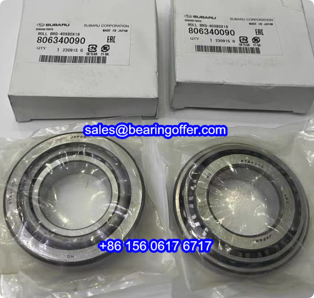 806340090 Automotive Bearing 40x80x19 Roller Bearing 8063-40090 - Stock for Sale