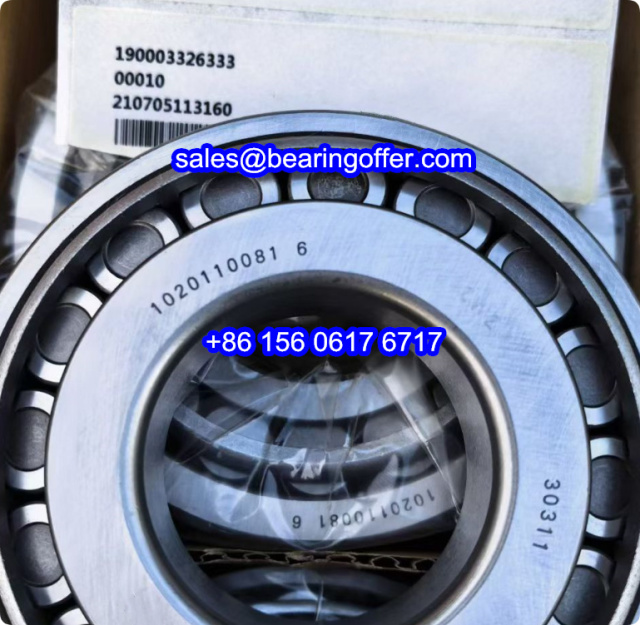 1020110081 6 Tapered Roller Bearing 55*120*31.5 Rolling Bearing 10201100816 - Stock for Sale