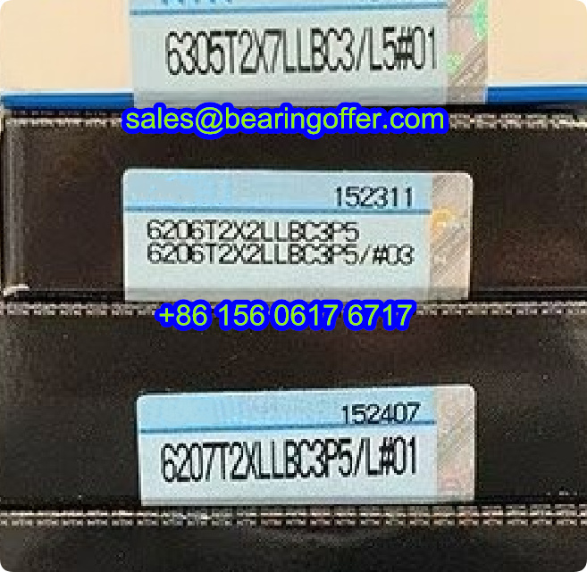 6207T2XLLBC3P5/L448QTL Deep Groove Ball Bearing 35*72*17 Ball Bearing - Stock for Sale
