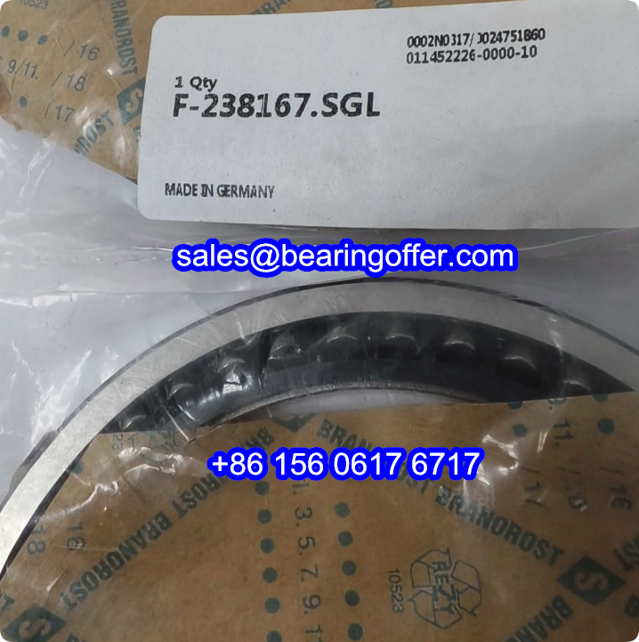 F-238167.SGL Angular Contact Bearing 80x100x10 Roller Bearing F-238167 - Stock for Sale