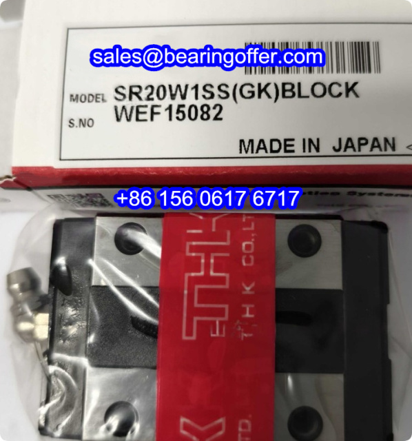 SR20W1SS(GK) Linear Carriage 28x42x66.2 Guide Block SR20W - Stock for Sale