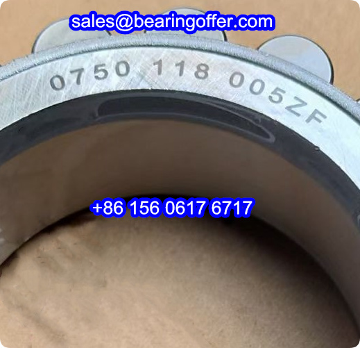 0750 118 005ZF Gearbox Bearing 63x97.5x34.8 Roller Bearing 0750118005ZF - Stock for Sale
