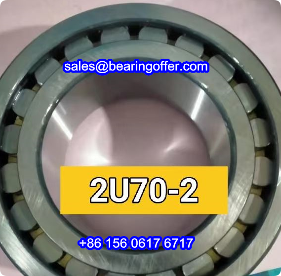 2U70-2 Cylindrical Roller Bearing 70x120x46 Rolling Bearing 2U70-2C5 - Stock for Sale
