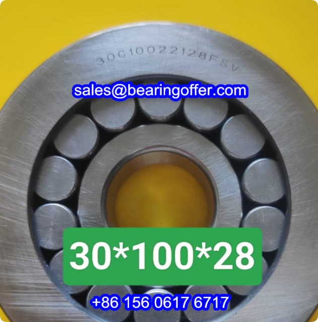 30C10022128FSV Cylindrical Roller Bearing 30x100x28 Rolling Bearing - Stock for Sale