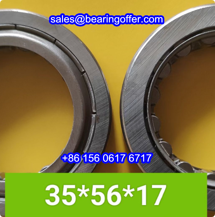 35X56X17 Cylindrical Roller Bearing 35*56*17 Rolling Bearing - Stock for Sale