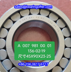 A 007 981 00 01 Cylindrical Roller Bearing 45x90x23/25 Rolling Bearing 136-02-19 - Stock for Sale