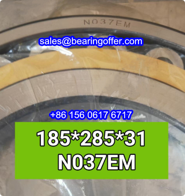 N037EM Cylindrical Roller Bearing 185x285x31 Rolling Bearing - Stock for Sale