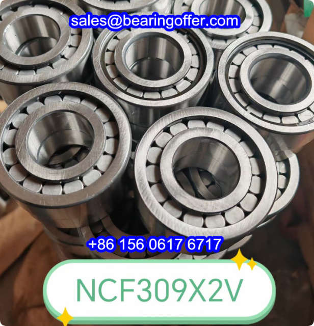 NCF309X2V Cylindrical Roller Bearing NCF309X2 Rolling Bearing NCF309V - Stock for Sale