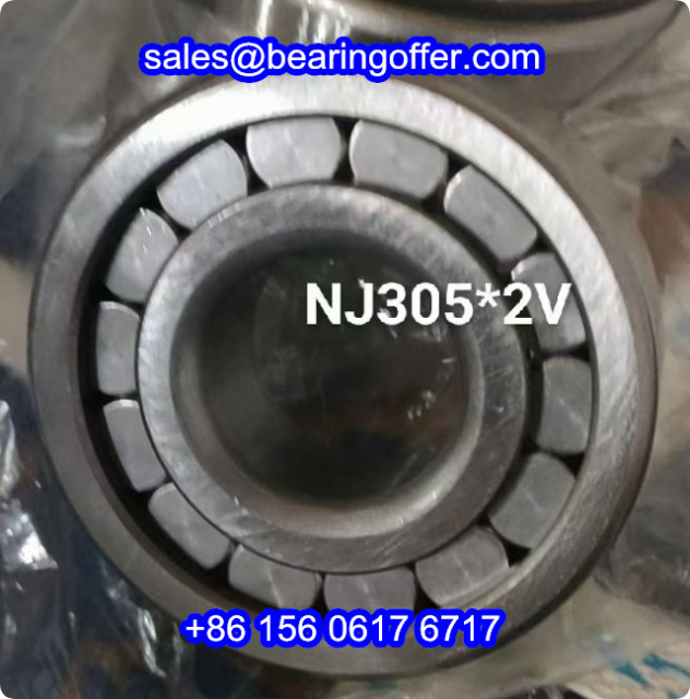 NJ305X2V Cylindrical Roller Bearing NJ305*2V Rolling Bearing - Stock for Sale