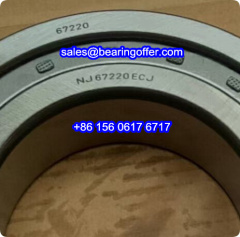 NJ67220ECJ Cylindrical Roller Bearing 67220 Rolling Bearing - Stock for Sale