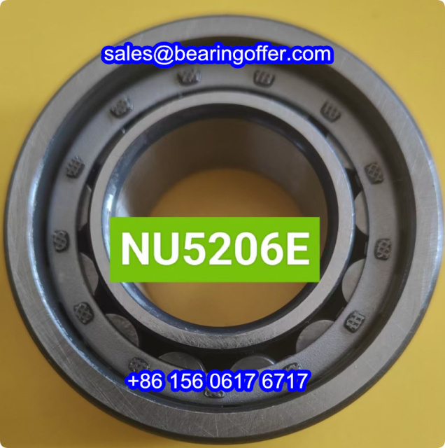 NU5206E Cylindrical Roller Bearing NU5206 Rolling Bearing - Stock for Sale