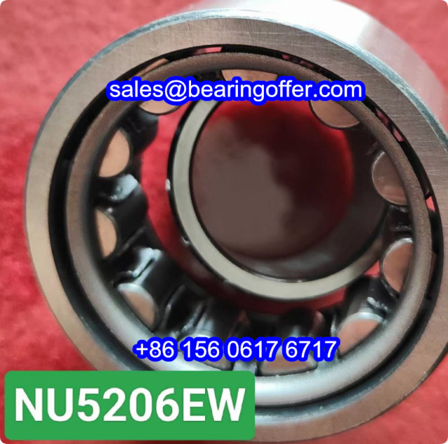 NU5206EW Cylindrical Roller Bearing NU5206E Rolling Bearing - Stock for Sale