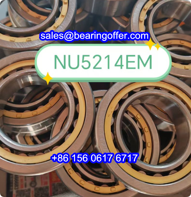 NU5214EM Cylindrical Roller Bearing NU5214M Rolling Bearing NU5214 - Stock for Sale