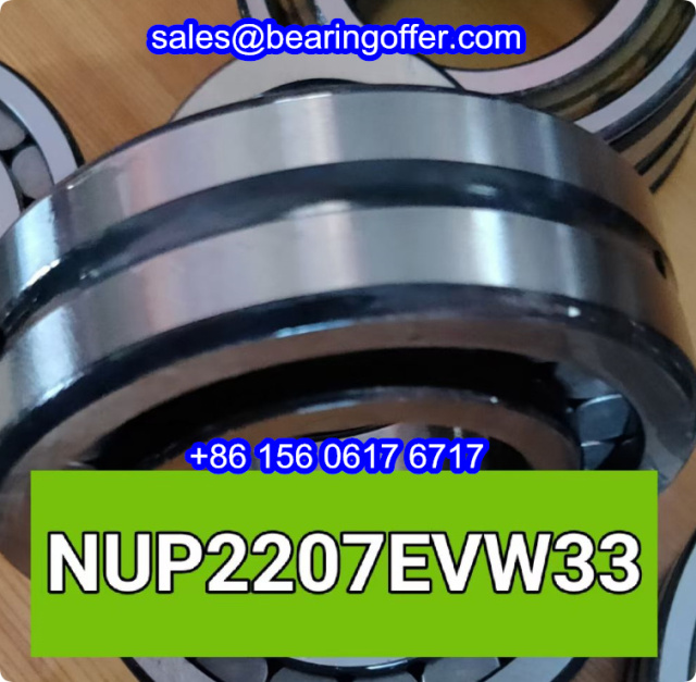 NUP2207EVW33 Cylindrical Roller Bearing NUP2207EV Rolling Bearing - Stock for Sale