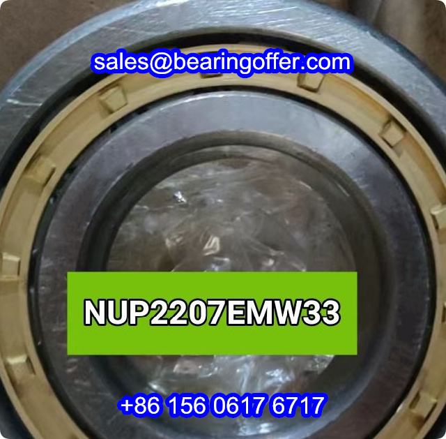 NUP2207EMW33 Cylindrical Roller Bearing NUP2207EW Rolling Bearing NUP2207 - Stock for Sale