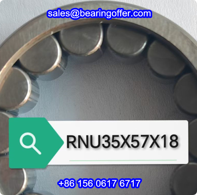 RNU35X57X18 Cylindrical Roller Bearing 35x57x18 Rolling Bearing - Stock for Sale