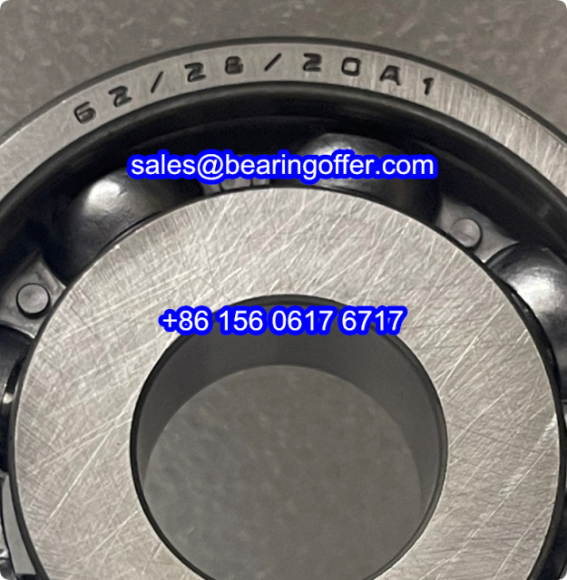 62/28/20A1 Transmission Bearing 20x58x16 Ball Bearing 62/28/20 - Stock for Sale