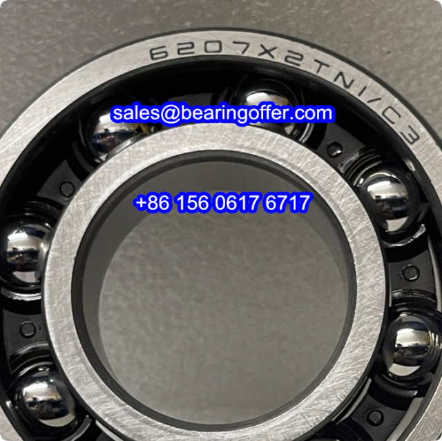 6207X2TN1/C3 Gearbox Bearing 35x72x18.25 Ball Bearing 6207X2TN1 - Stock for Sale