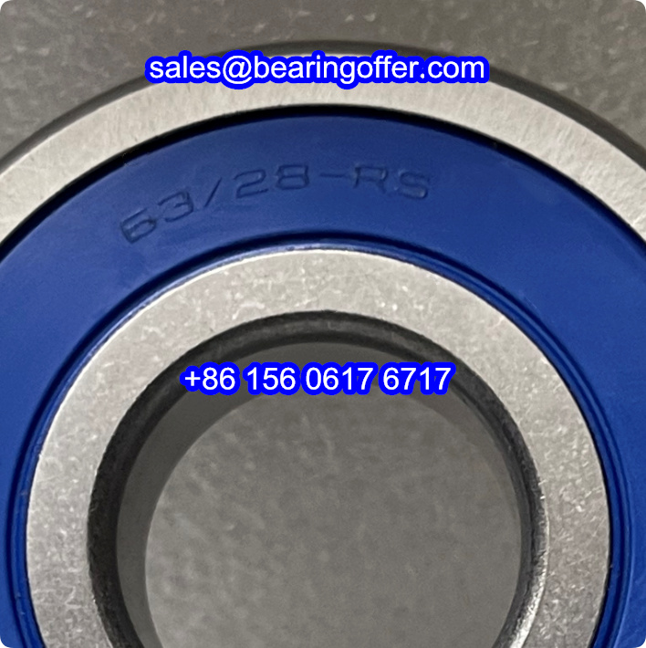 63/28-RS Deep Groove Ball Bearing 28x68x18 Rolling Bearing 63/28 ...