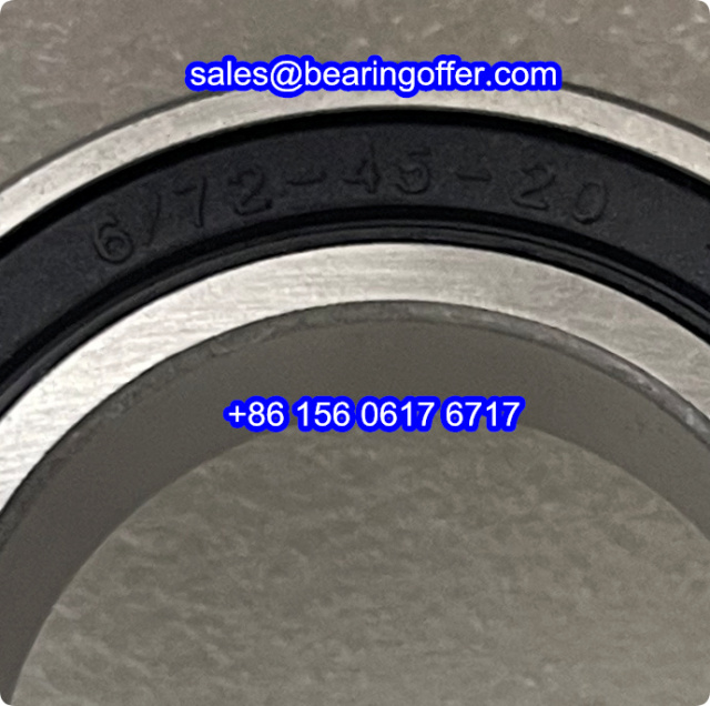 6/72-45-20 Automobile Bearing 45x72x20 Ball Bearing 6-72-45-20 - Stock for Sale