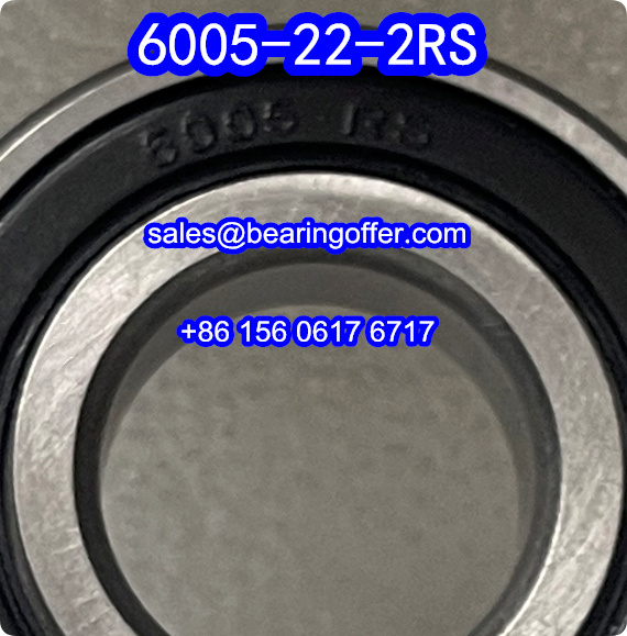 6005-22-2RS Deep Groove Ball Bearing 22x47x12 Rolling Bearing 6005/22 - Stock for Sale