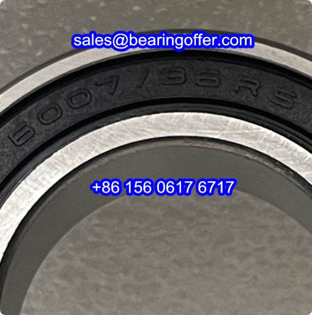 6007/36RS Automobile Bearing 36x62x14 Ball Bearing 6007/36-2RS - Stock for Sale