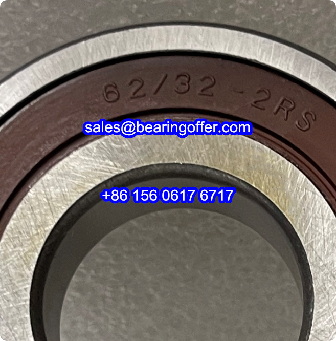 62/32-2RS Automobile Bearing 32*65*17 Ball Bearing 62-32-2RS - Stock for Sale
