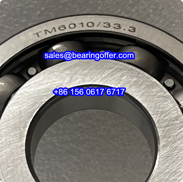 TM6010/33.3 Gearbox Bearing 33.3x80x16 Ball Bearing 6010/33.3 - Stock for Sale