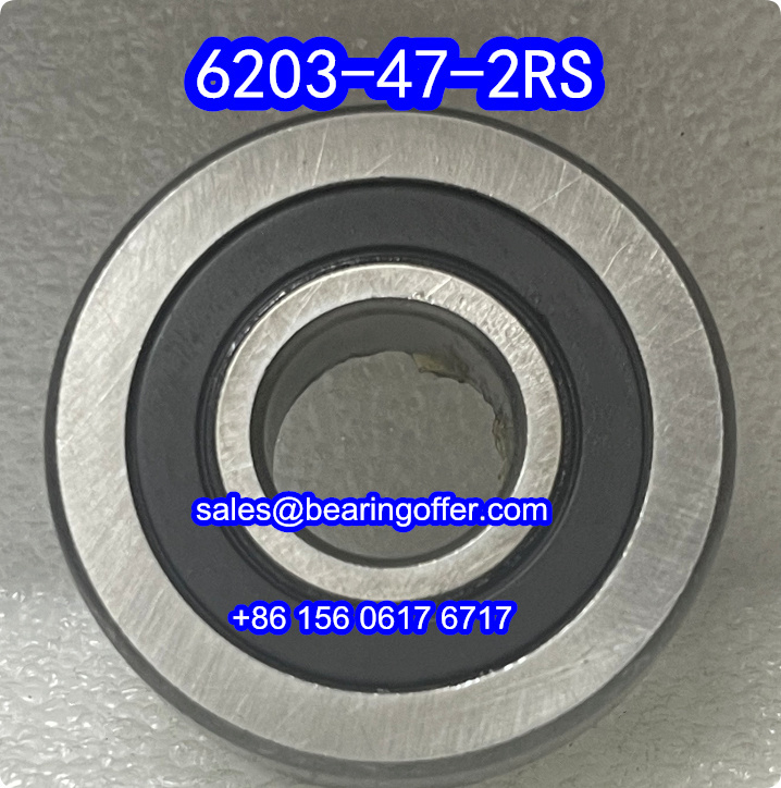 6203-47-2RS Automobile Bearing 17x47x12 Ball Bearing 6203/47 - Stock for Sale